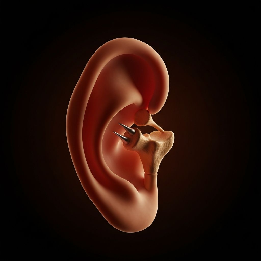 Estructura del oído medio